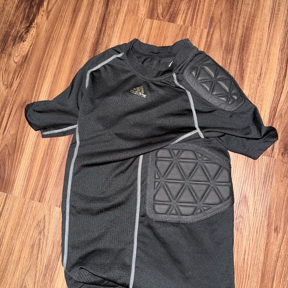 adidas Other - Adidas Black Sports Top with Gray Accents